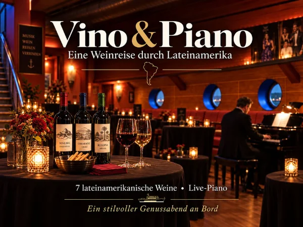 Vino & Piano - Eine Weinreise durch Lateinamerika
